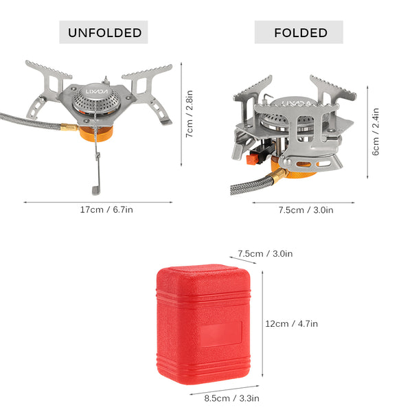 Cute Foldable Gas Camping Stove